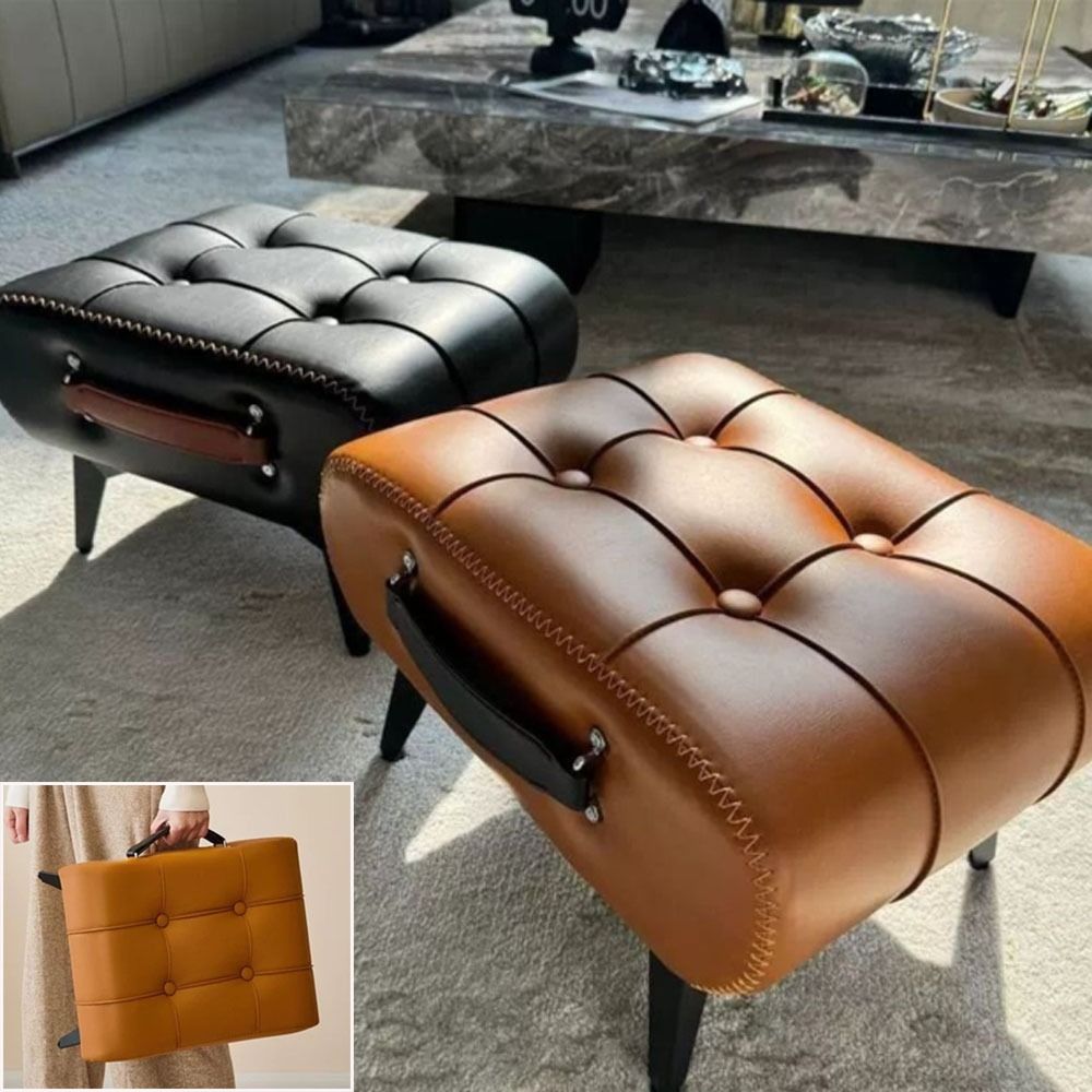 Furniture Hardware Design - New Space Saving Foot Stool High