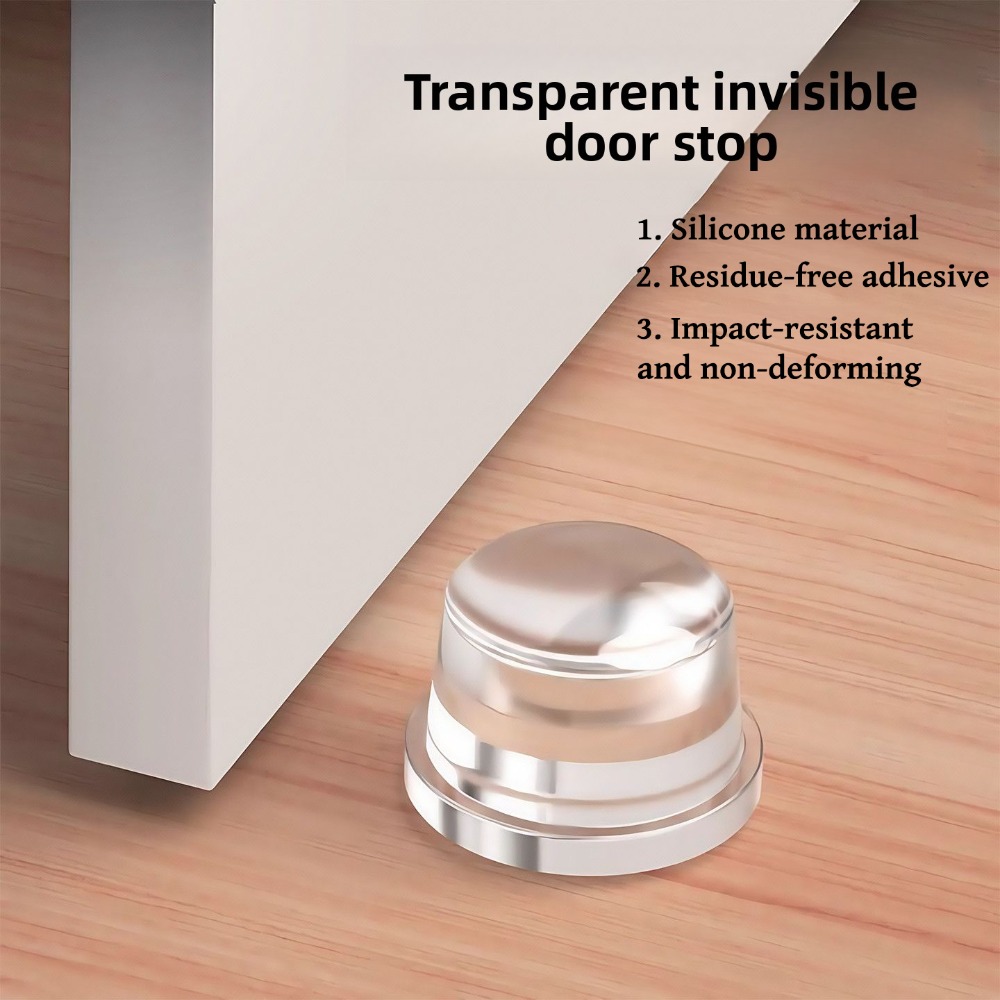Furniture Hardware Design - Silicone Door Stopper Wall Protector Bedroom