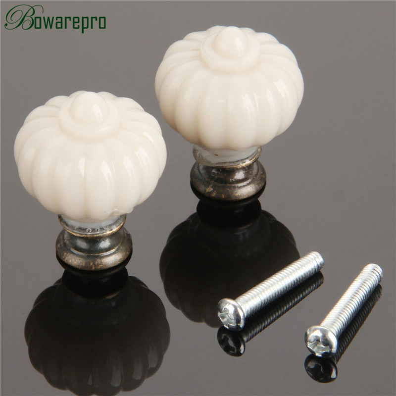 1Pc Acrylic Ivory White Pumpki - Furniture Hardware Supply review and price