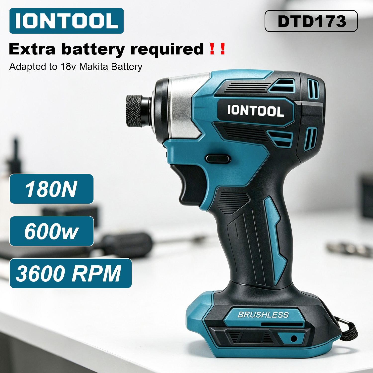 IONTOOL 180N 3600RPM 18V Cordl - Furniture Joinery Hardware review and price