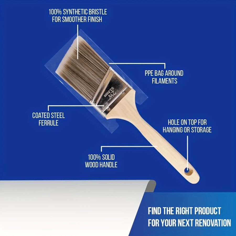 5Pcs High Quality Paint Brush  - Furniture Hardware Design review and price