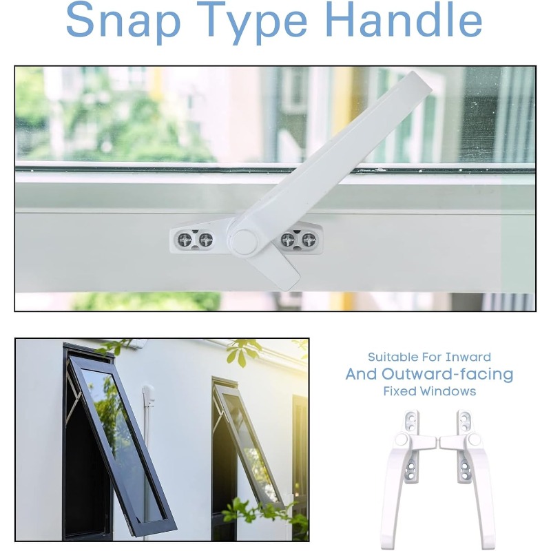 Glass Window Lock Handle 2Pcs  - Furniture Hardware Supply review and price