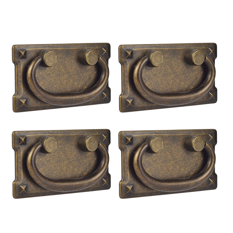 4Pcs Vintage Antique Bronze Dr - Furniture Hardware Design review and price