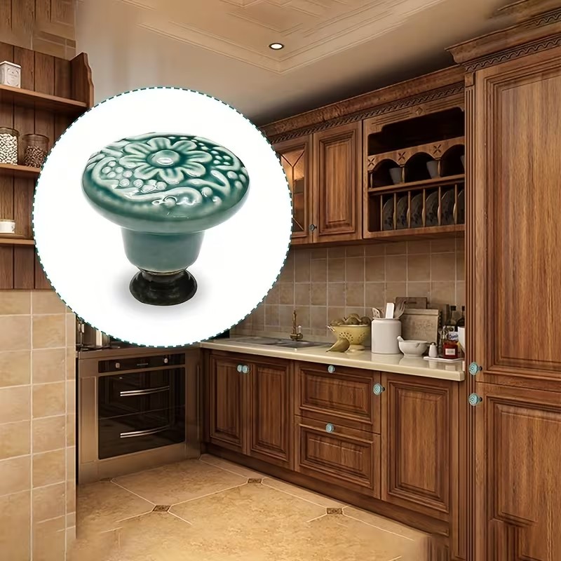12pcs Ceramic Cabinet Knobs, F - Furniture Hardware Design review and price