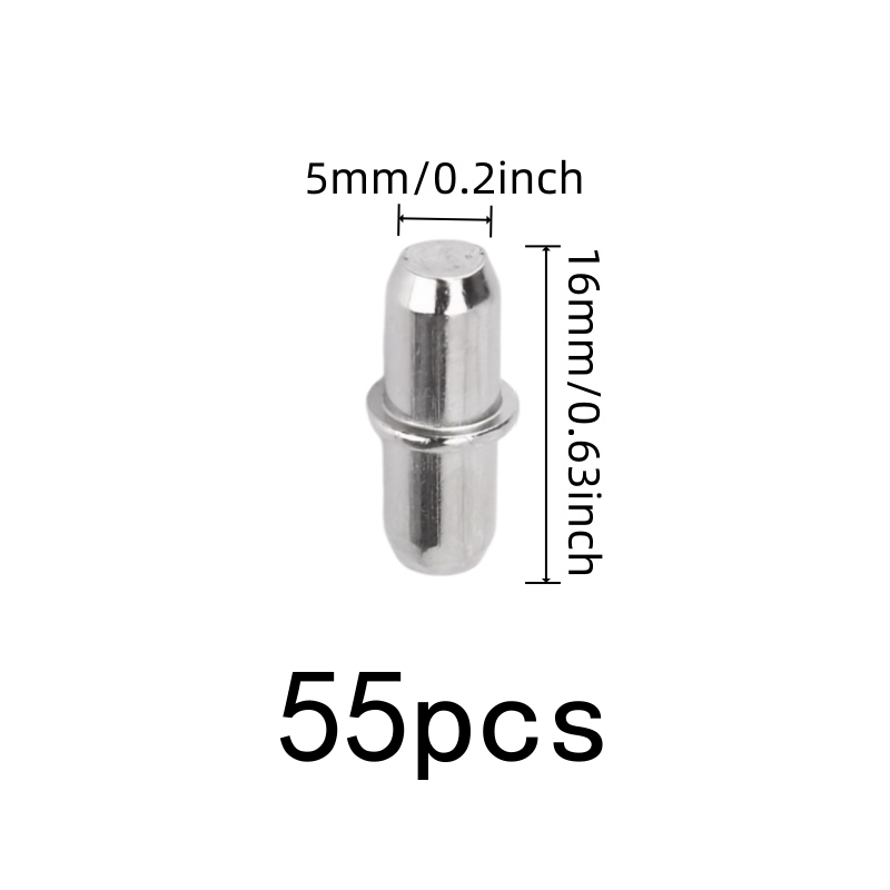 Bookcase Layer Pins 55 pcs, Co - Furniture Hardware Design review and price