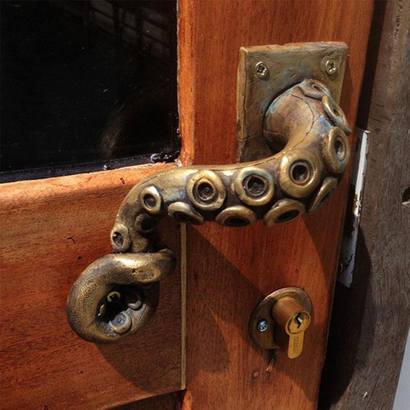 Vintage Octopus Door Knob Outd - Furniture Hardware Supply review and price