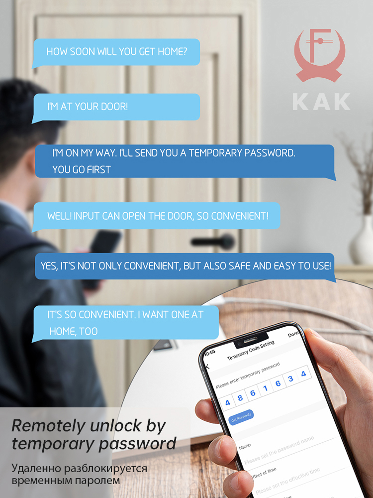 KAK Smart Fingerprint Door Loc - Furniture Hardware Supply review and price