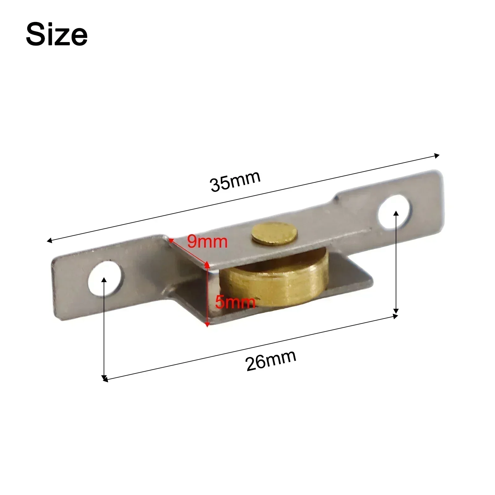 10PCS Window Screen Pulley Sli - Furniture Joinery Hardware review and price