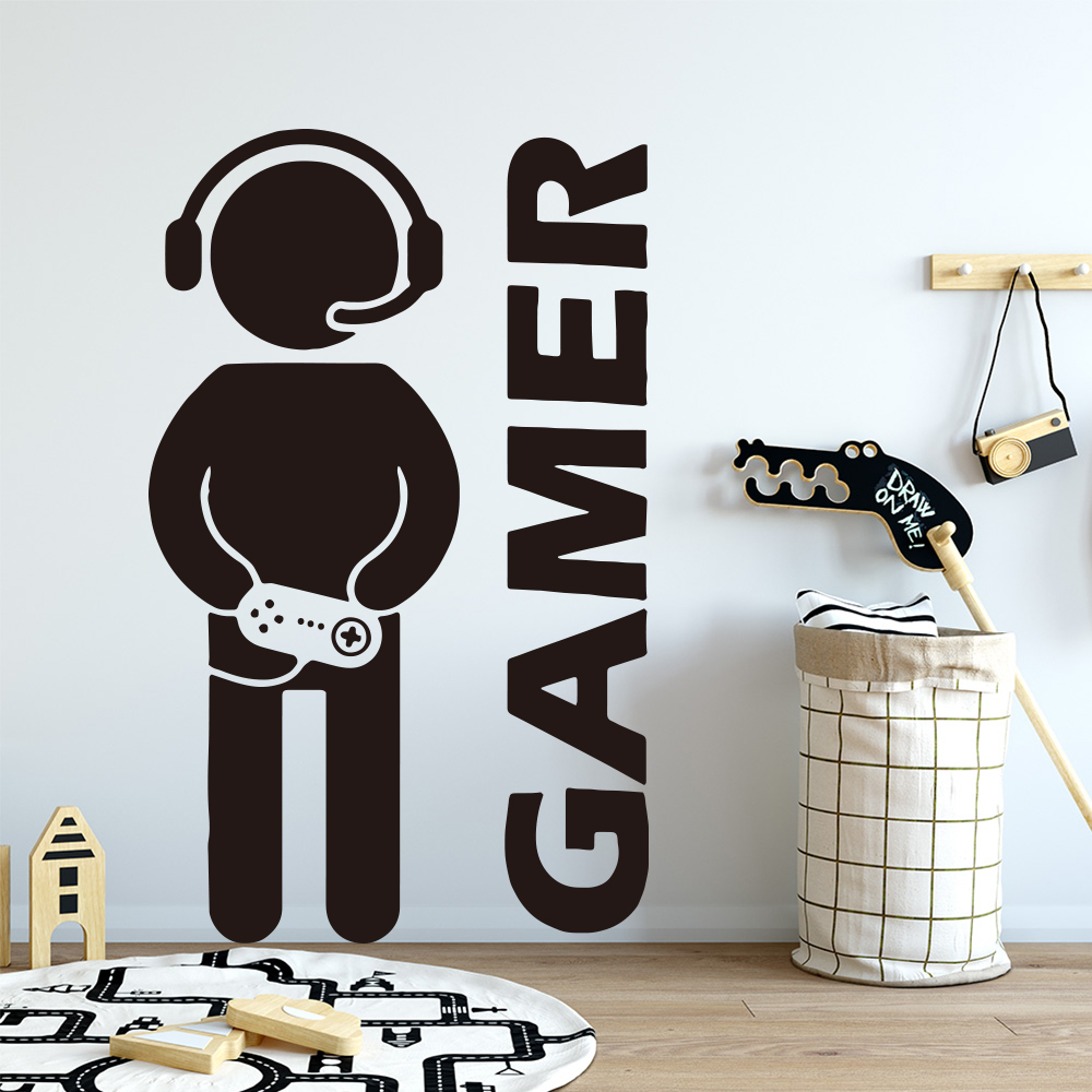 1pc Gamer Wall Art Decal For K - Furniture Hardware Design review and price